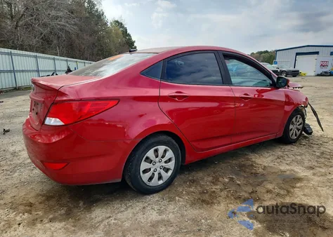 2016 Hyundai Accent Se z USA, uszkodzony, nr VIN KMHCT4AE9GU089524